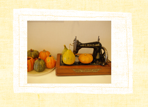 画像-かぼちゃの置物